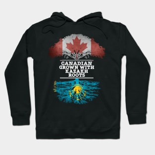 Canadian Grown With Kazakh Roots - Gift for Kazakh With Roots From Kazakhstan Hoodie